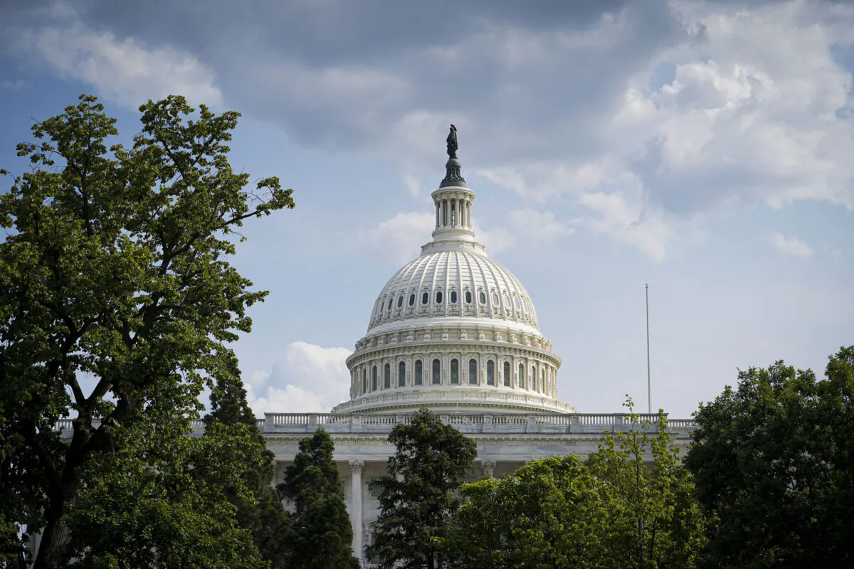 The U.S. Capitol Building in Washington on May 22, 2023 (Madalina Vasiliu/The Epoch Times)