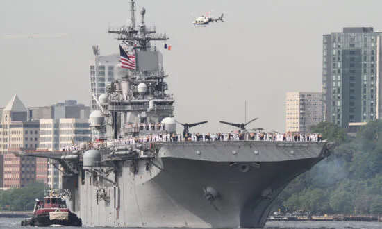 Annual Parade of Ships Arrives in NYC for Fleet Week