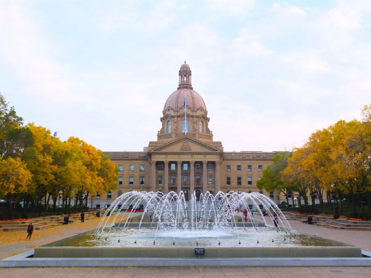 The Alberta legislature building in a file photo. (Shutterstock)
