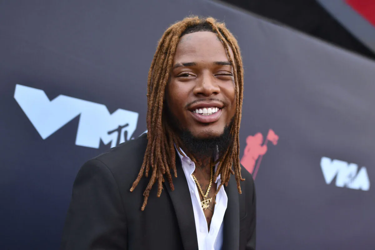 Fetty Wap arrives at the MTV Video Music Awards at the Prudential Center in Newark, N.J., on Aug. 26, 2019. (Charles Sykes/Invision/AP)