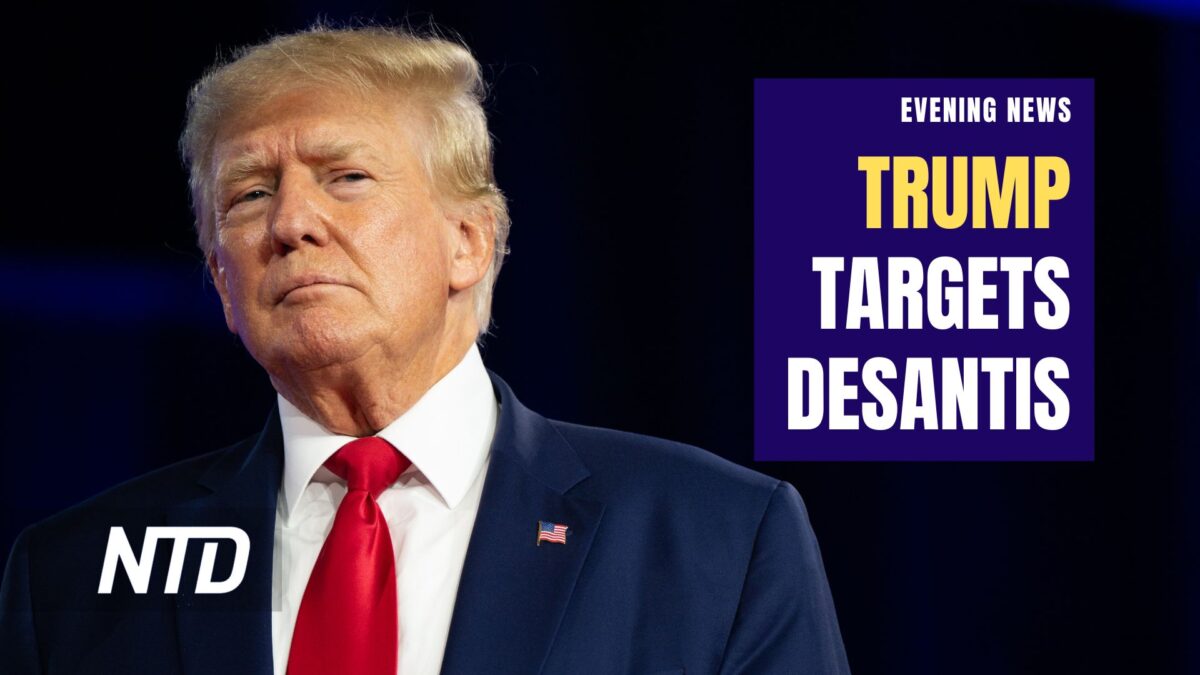 NextImg:NTD Evening News (May 24): DeSantis Files Paperwork to Run for President, Trump Reacts; Tina Turner Dead at 83