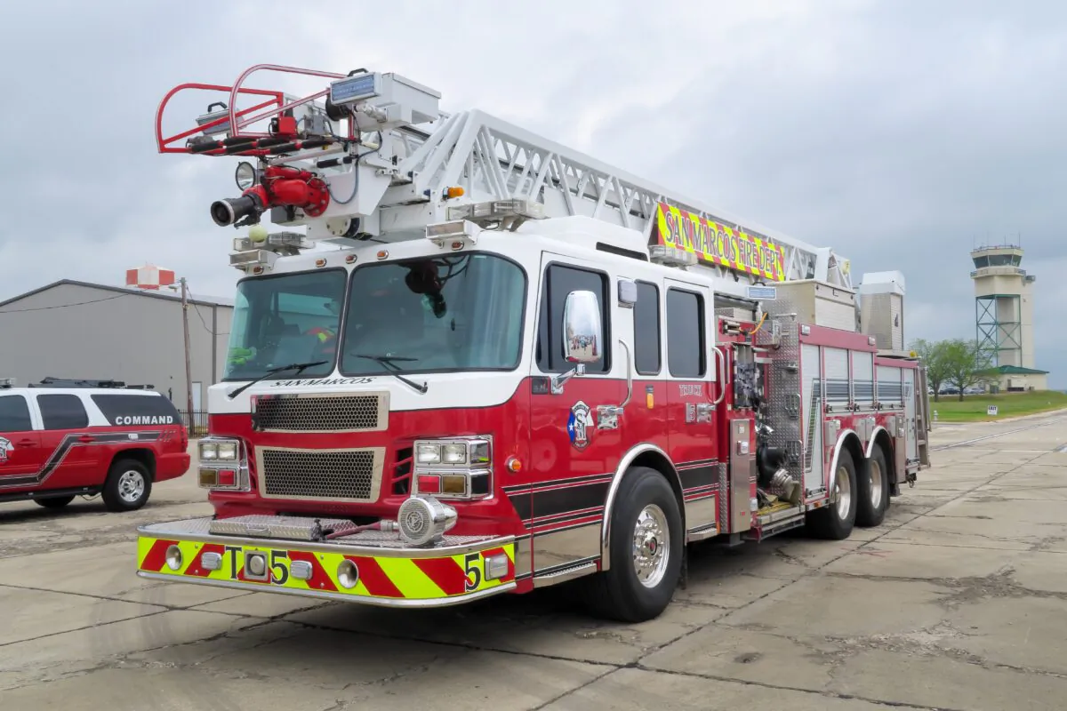 File photo of a fire truck. (Philip Arno Photography/Shutterstock)