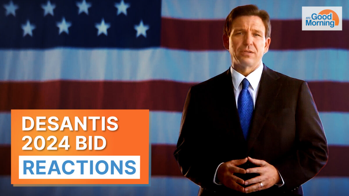 NTD Good Morning (May 25): DeSantis 2024 Presidential Bid Reactions; Target Shares Drop Over LGBT Inspired Kids’ Clothing Line