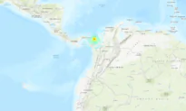 Strong Magnitude 6.6 Earthquake Strikes in Caribbean Just Off Border Between Panama and Colombia