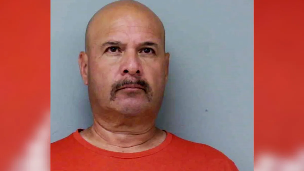 Gregory Rodriguez was booked in Madera County Jail, Calif., on May 24, 2023. (Madera County Sheriff's Office via AP)