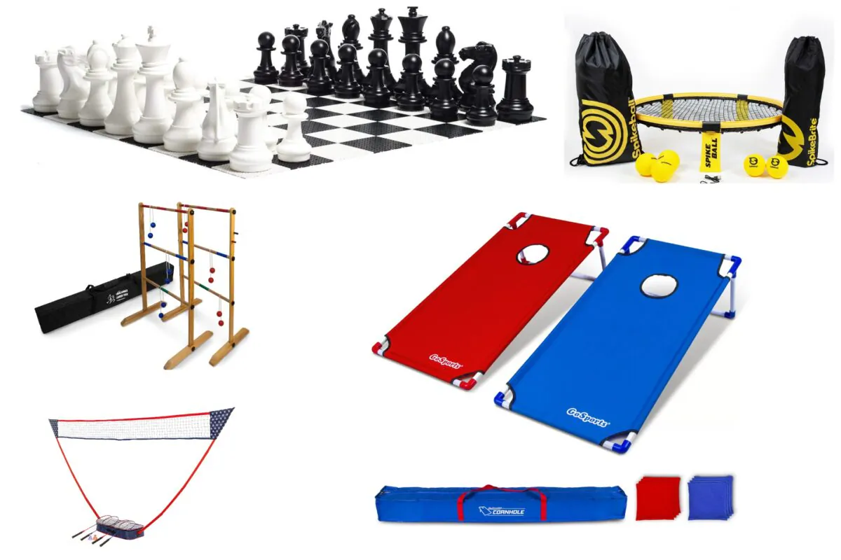 (Courtesy of GoSports, Yard Games, Escalade Sports, SpikeBall, Wayfair)