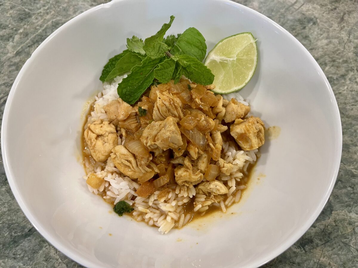 One Pan Coconut Chicken Curry Is Seriously Simple