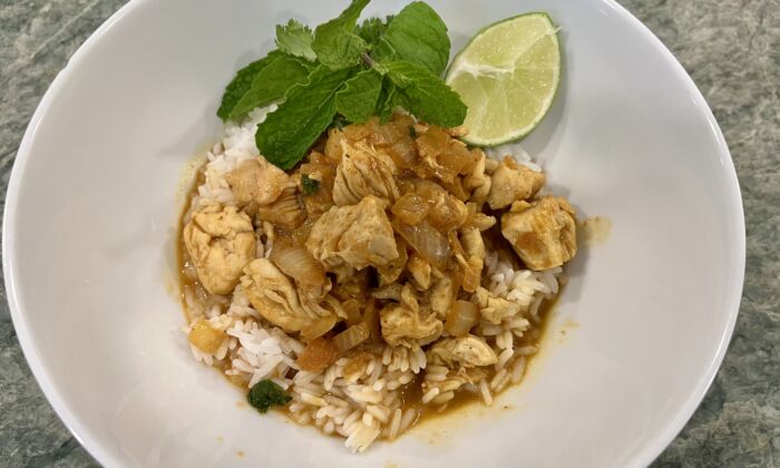 One Pan Coconut Chicken Curry Is Seriously Simple