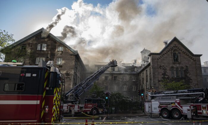 'Immense Sorrow:' Major Fire at Montreal Heritage Building That Once Housed Monastery