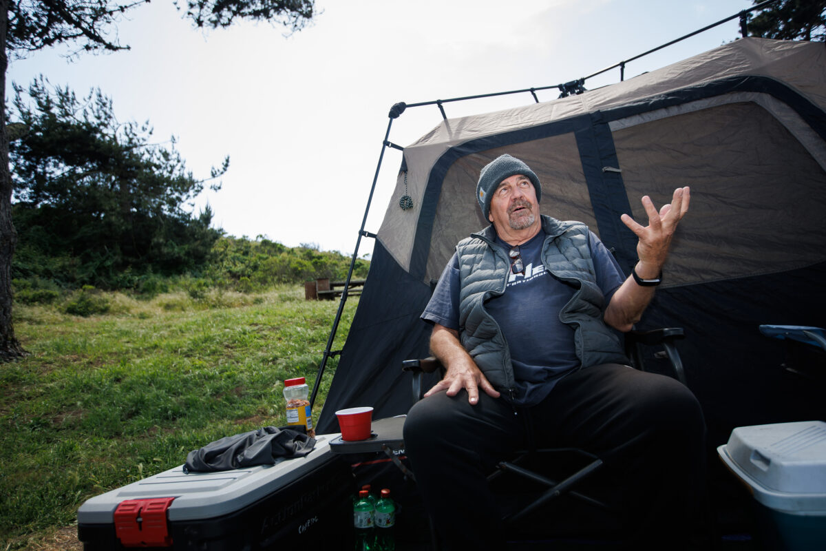 NextImg:Huge Sierra Snowpack Throws Frozen Wrench Into Campers’ Plans