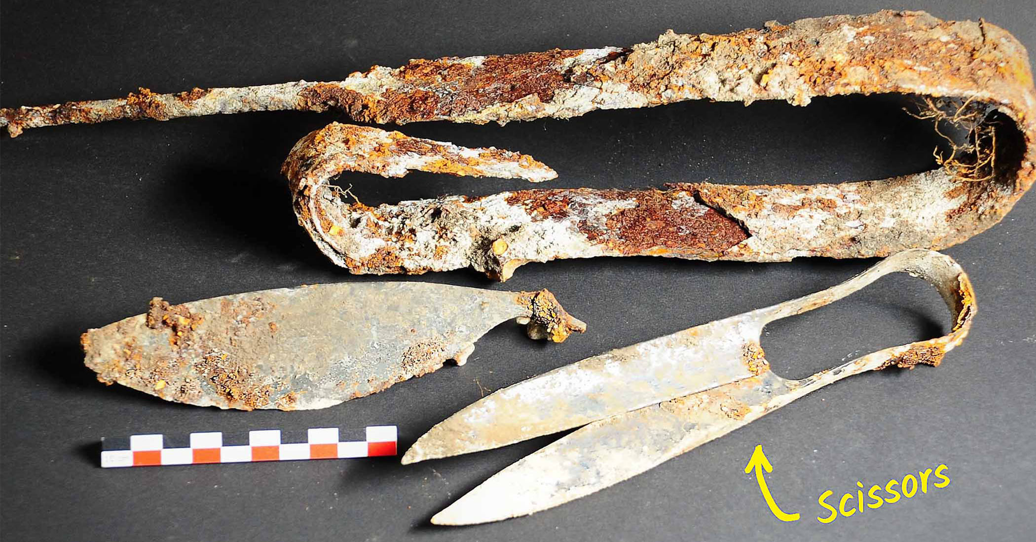 Celtic grave found with 2,300-year-old scissors and 'folded' sword during excavation in Germany