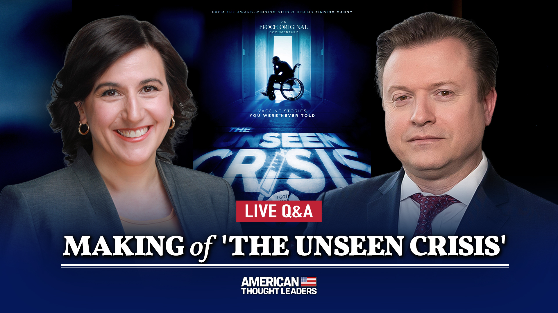 LIVE Q&A With Cindy Drukier, Director of ‘The Unseen Crisis’ The(00)
