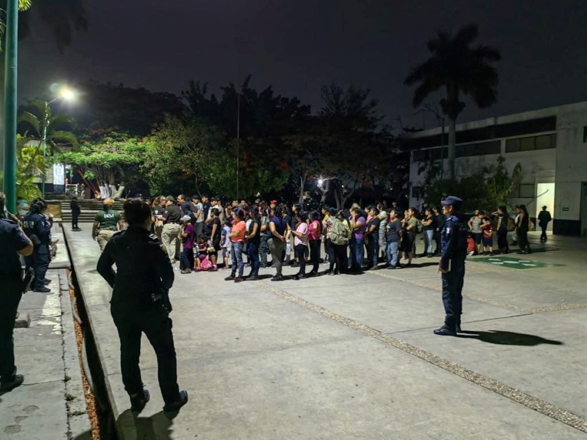 NextImg:Mexican Officials Find 175 Migrants in Truck Near Southern Border