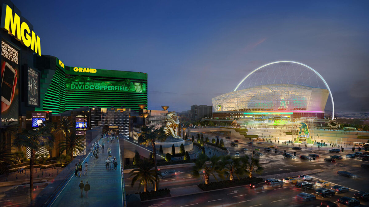 New Bill to Build Oakland Athletics Stadium on Las Vegas Strip Caps