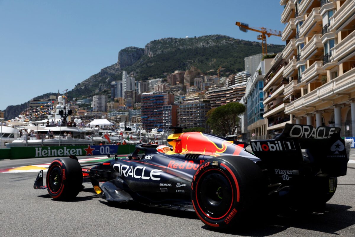 NextImg:Verstappen Leads Red Bull 1–2 in Final Monaco Practice, Hamilton Crashes
