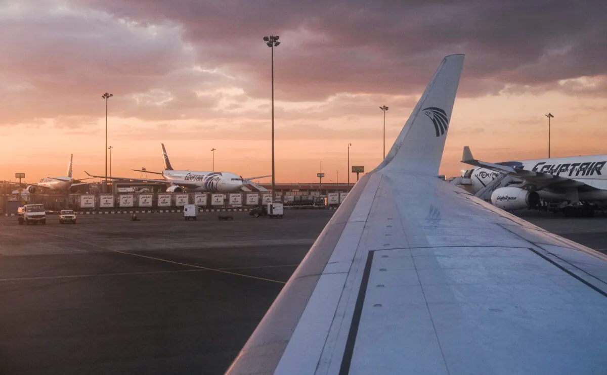 File photo of an EgyptAir aircraft. (Amir Makar/AFP via Getty Images)
