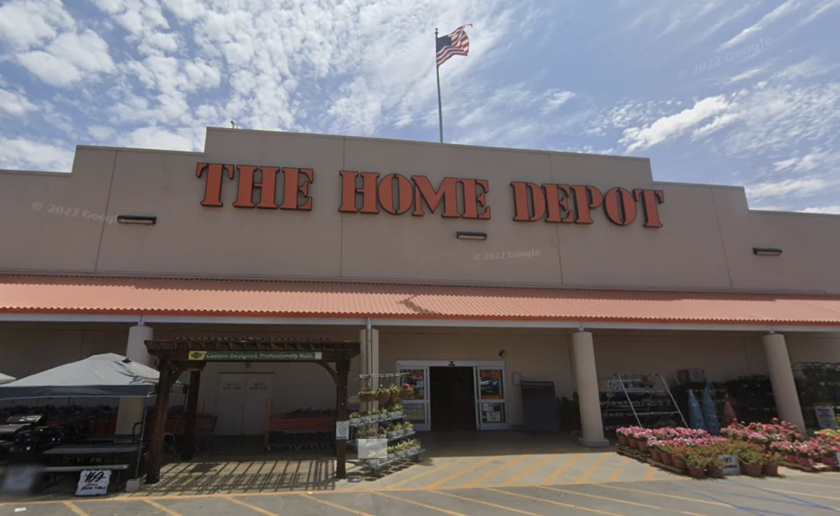The Home Depot at 1200 Flower Street in Burbank. (Screenshot via GoogleMaps.com)