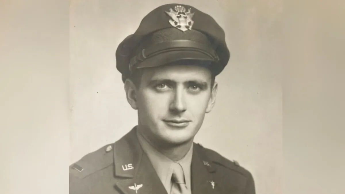 U.S. Army Air Forces 2nd Lt. James Litherland in a file photo. (Defense POW/MIA Accounting Agency)