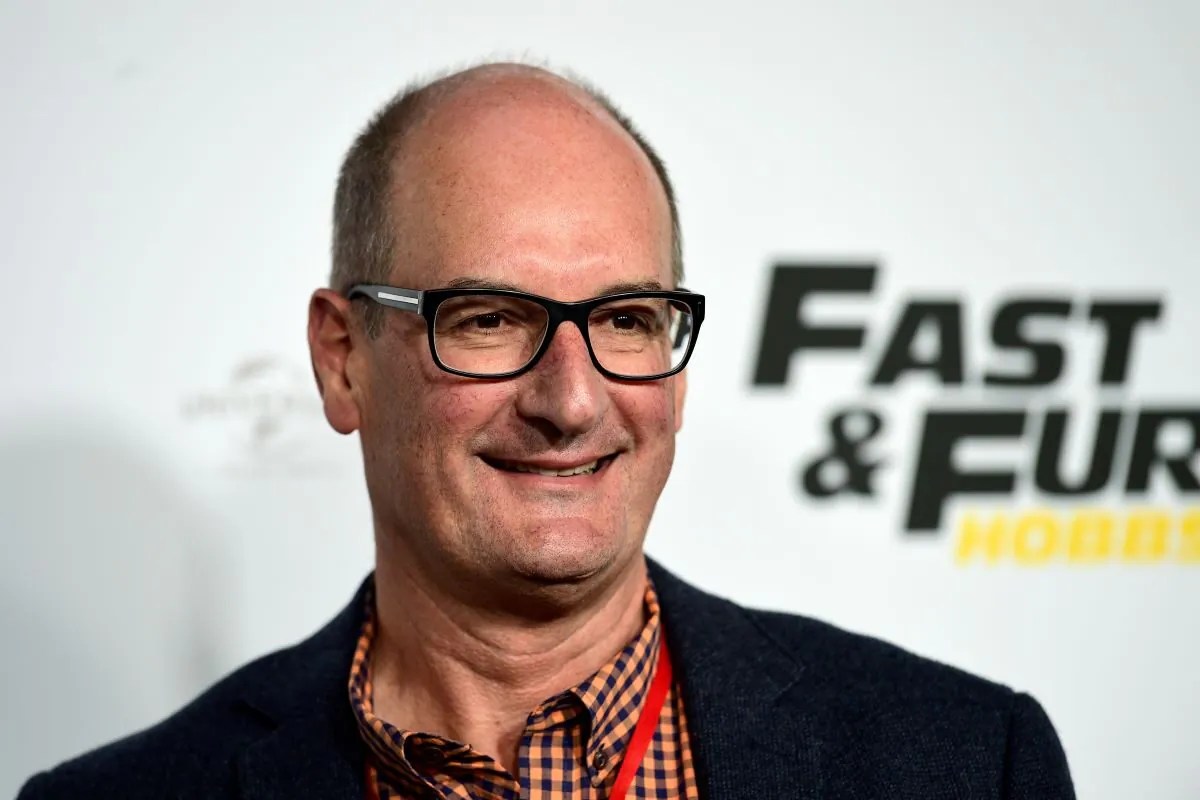 Sunrise host David Koch is seen during the Fast & Furious Presents: Hobbs & Shaw movie premiere at Hoyts Entertainment Quarter in Sydney, Wednesday, July 31, 2019. (AAP Image/Bianca De Marchi)