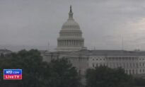 View of Capitol Hill, White House as Biden and McCarthy Look to Close Debt Deal