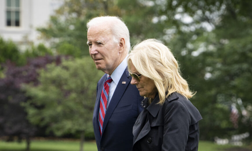 Jill Biden, First Lady, contracts COVID-19.