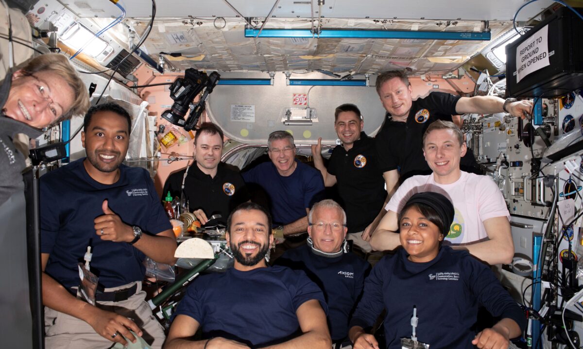 NextImg:Private Flight With 2 Saudi Astronauts Returns From Space Station With Gulf of Mexico Splashdown