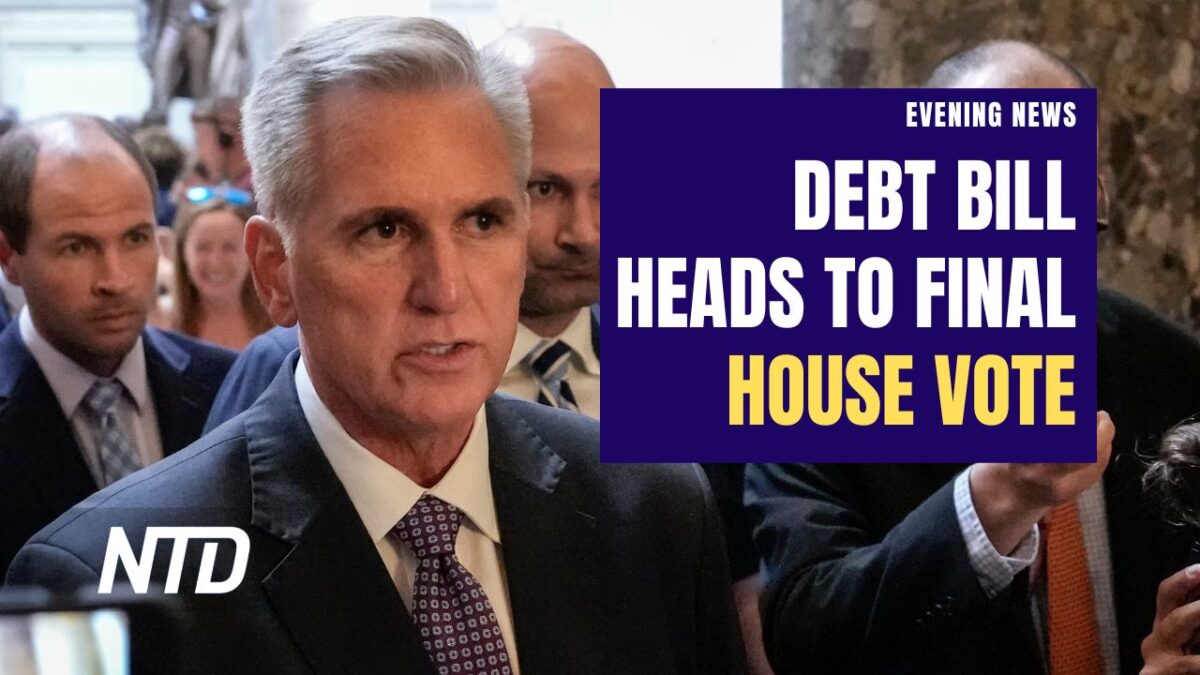 NextImg:NTD Evening News (May 31): Debt Ceiling Bill Moves Toward Final House Vote; Christie, Pence Expected to Announce 2024 Bid