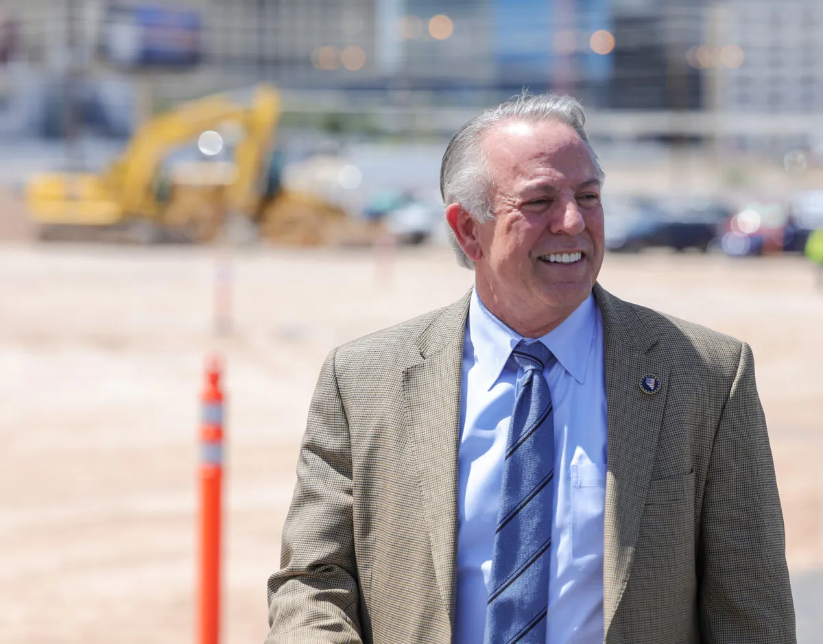 Nevada Gov. Joe Lombardo in Las Vegas on April 13, 2023. (Ethan Miller/Getty Images)
