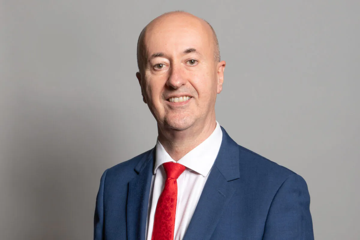 An official portrait photo of the MP for Swansea West, Geraint Davies, who was suspended by the Labour Party on June 1, 2023. (Courtesy of UK Parliament)