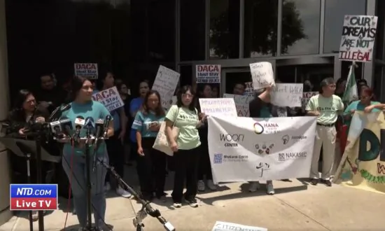 Supporters Hold Press Conference After Federal Court Hears Arguments on DACA