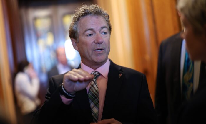 Sen. Rand Paul Blocking Biden Nominees Until COVID-19 Documents Released