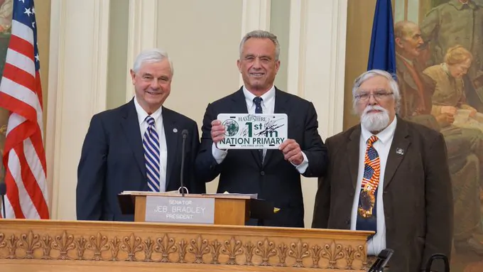 RFK Jr. Defends New Hampshire ‘First-in-Nation’ Primary Status