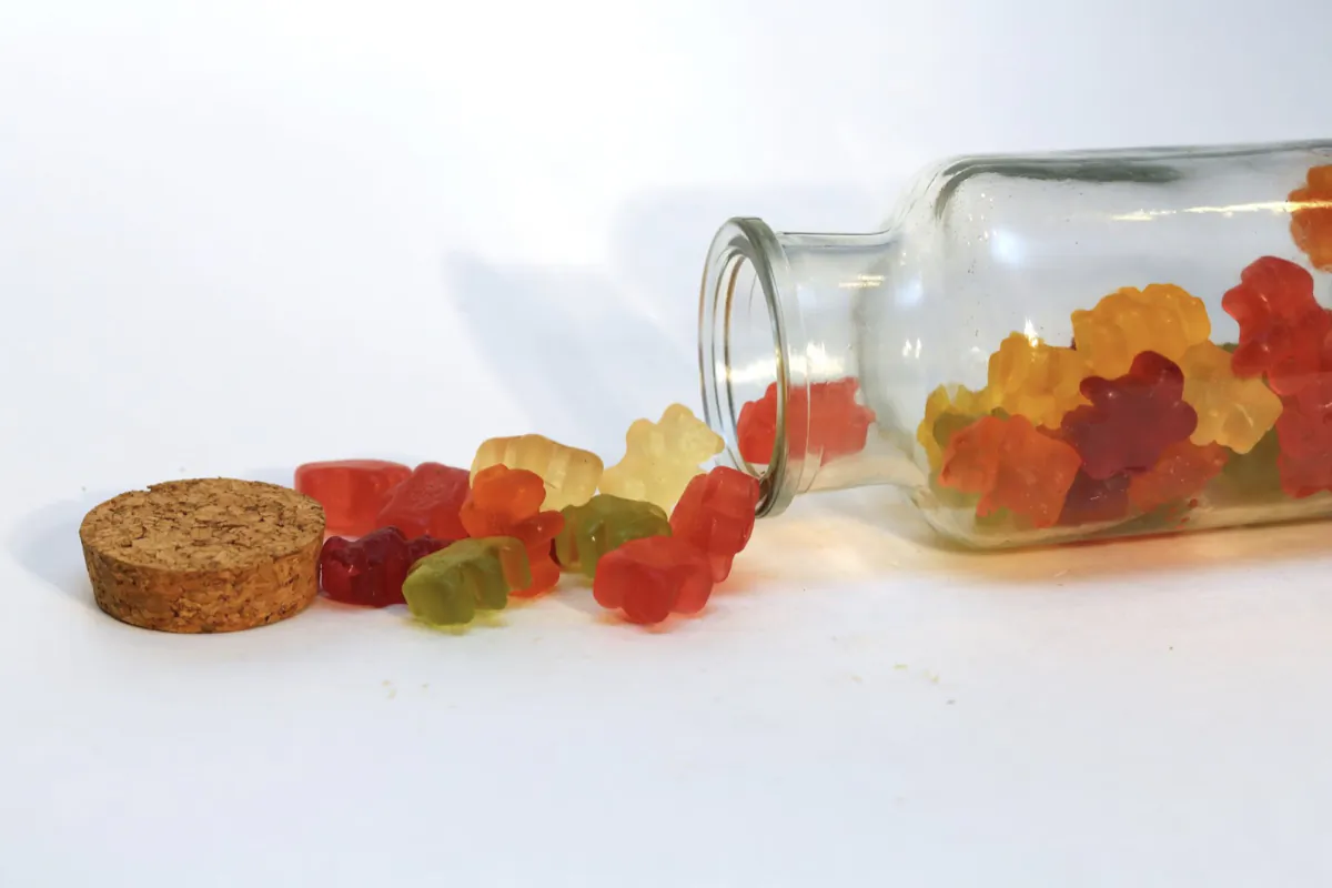 THC and CBD Gummy candies. (Shutterstock)
