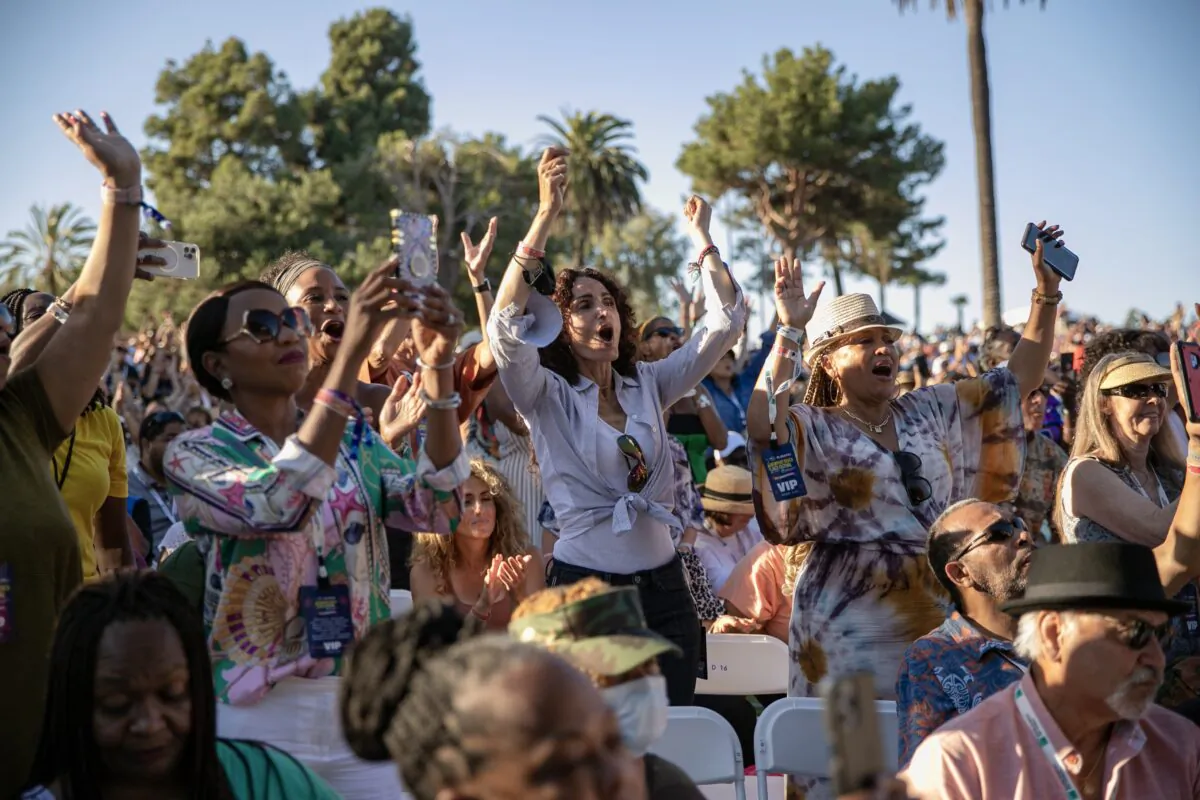 Audience members enjoy live music at the annual Newport Beach Jazz Festival. (Courtesy of Newport Beach Jazz Festival)