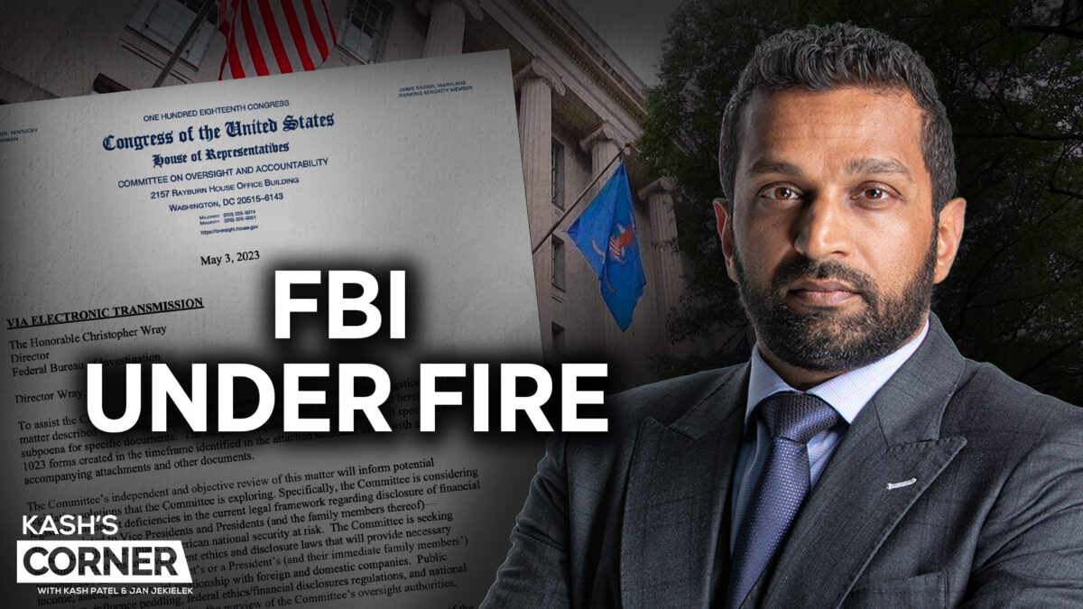 NextImg:Kash Patel: It’s Time to Fence the FBI’s Money and Force Them to Release Document on Biden Family Dealings