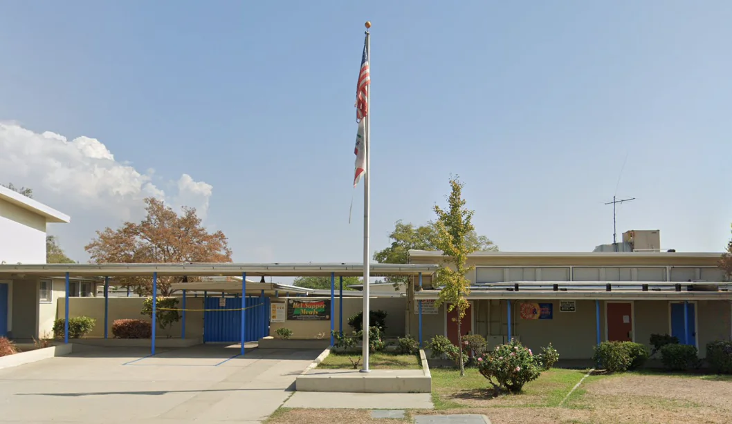 Saticoy Elementary School at 7850 Ethel Avenue in North Hollywood, California. (Screenshot via GoogleMaps.com)