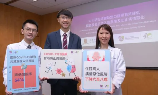 CUHK Research: New COVID-19 Oral Medication Lowers Risk of Hospital Admission of Older Patients by 54 Percent