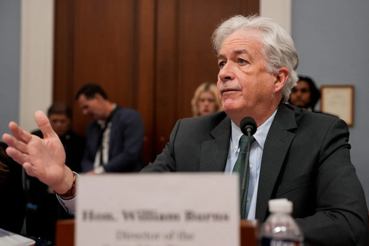 CIA Director William Burns testifies before a House Intelligence Committee hearing on "worldwide threats to U.S. security", on Capitol Hill in Washington on March 9, 2023. (Ken Cedeno/File Photo/Reuters)