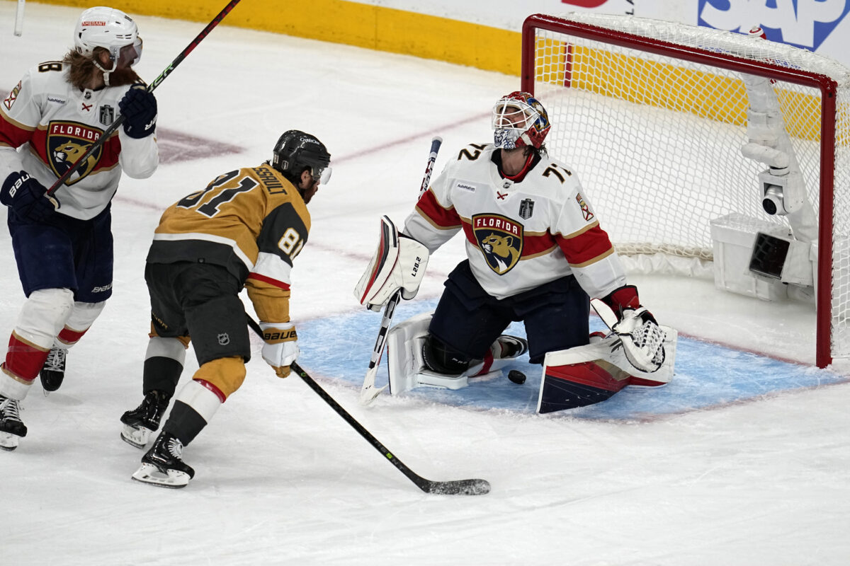 NextImg:Vegas Golden Knights come back to beat Florida Panthers in Game 1 of Stanley Cup Final
