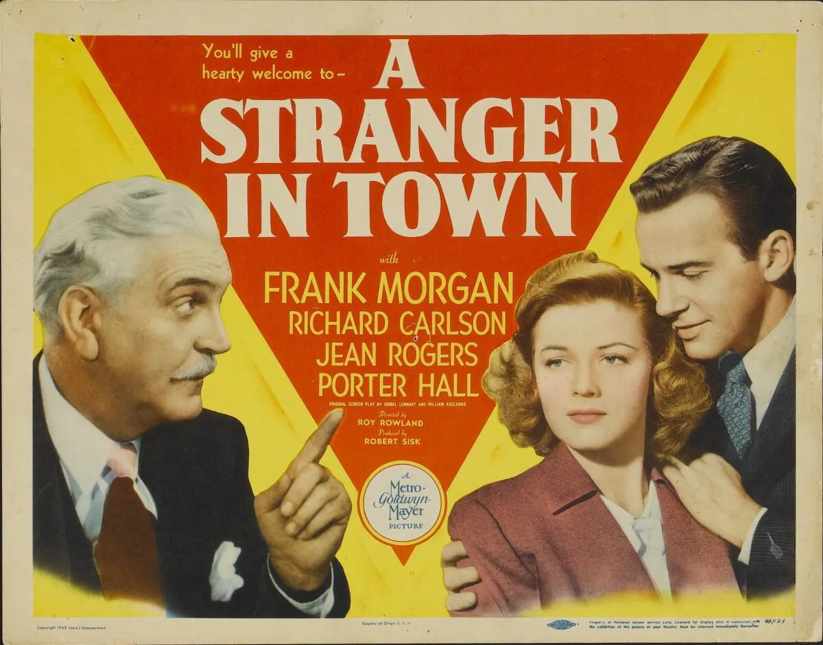 Justice is served in "A Stranger in Town," directed by Frank Capra. (MovieStillsDB)