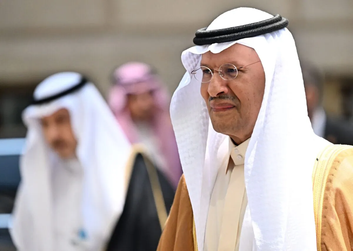 Saudi Minister of Energy Prince Abdulaziz bin Salman al-Saud arrives for the 186th Organization of Petroleum Exporting Countries (OPEC) meeting in Vienna, on June 3, 2023. (Joe Klamar/AFP via Getty Images)