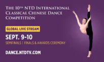 PROGRAMMING ALERT: 10th NTD International Classical Chinese Dance Competition Livestreams