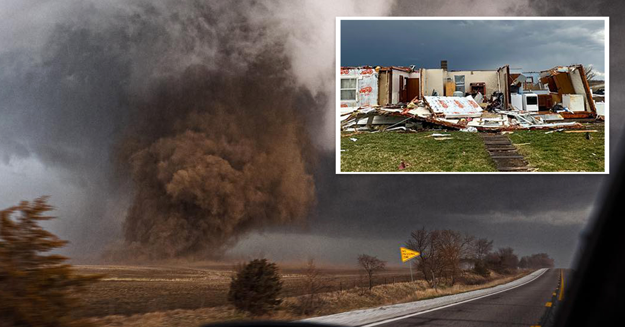 Storm chaser prays driving up to elderly couple’s home during tornado and rescues them from wreckage