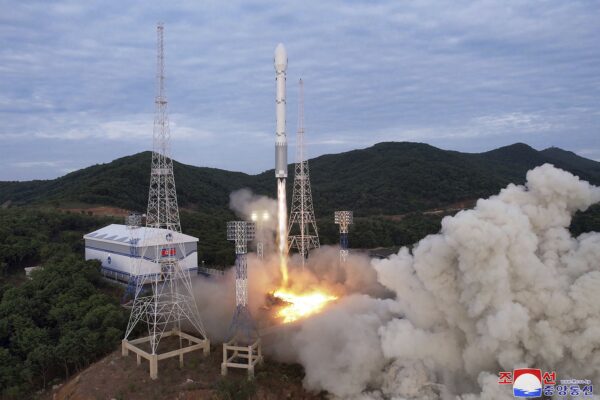 North korean spy satellite