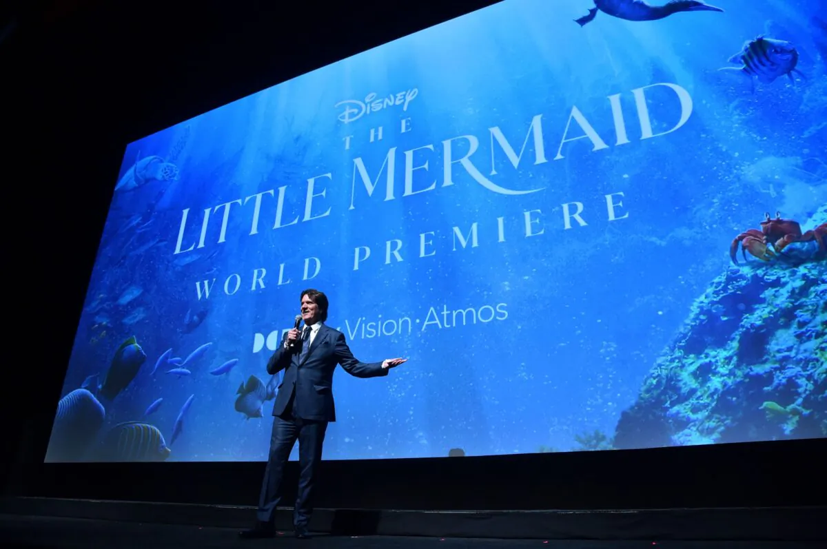 Rob Marshall speaks onstage during the World Premiere of Disney's live-action feature "The Little Mermaid" at the Dolby Theatre in Los Angeles, Calif. on May 08, 2023. (Photo by Alberto E. Rodriguez/Getty Images for Disney)