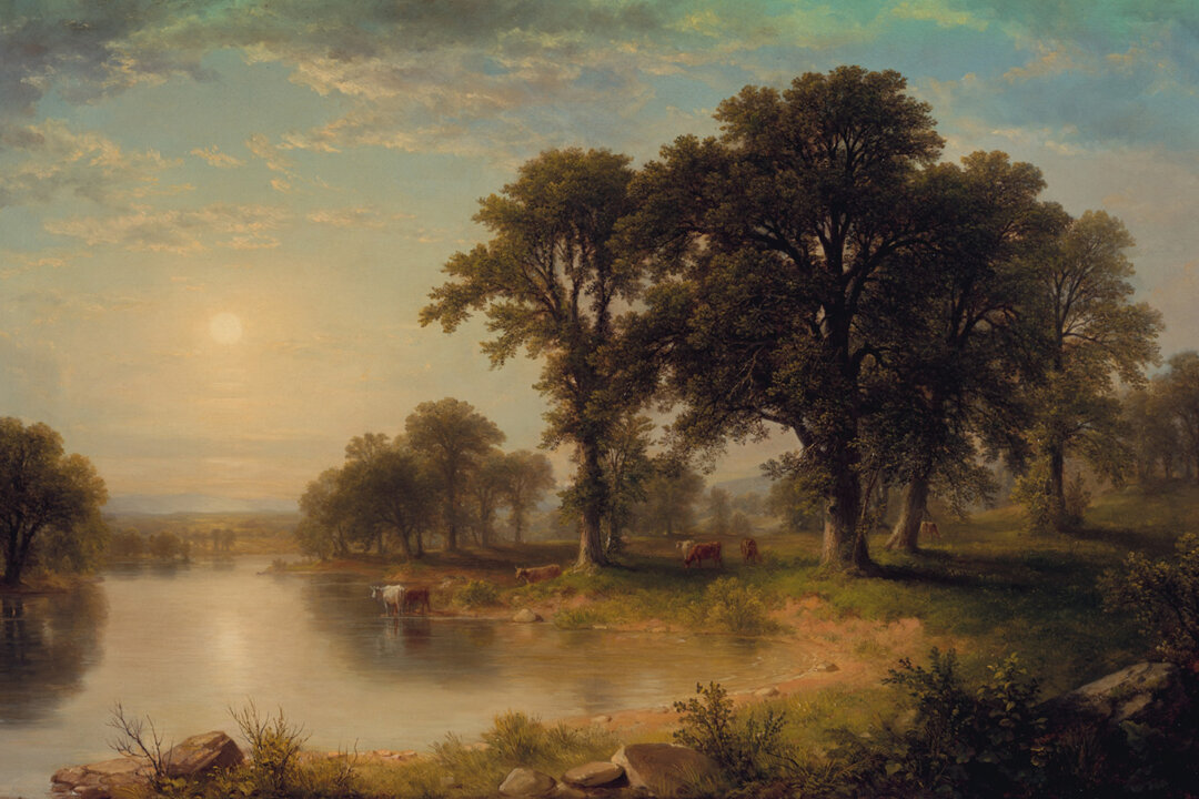 "Summer Afternoon," 1865, by Asher Brown Durand. Oil on canvas. Metropolitan Museum of Art, New York City. (Public Domain)