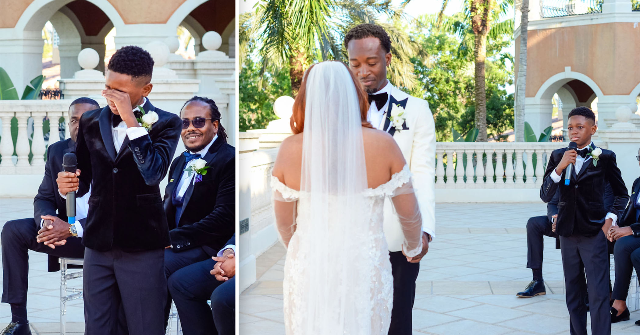 NextImg:Boy, 12, singing heartfelt solo through tears at parents’ vow renewal ceremony goes viral
