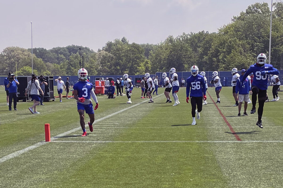 NextImg:Damar Hamlin Takes Next Step in Recovery by Practicing Fully 6 Months Since Cardiac Arrest