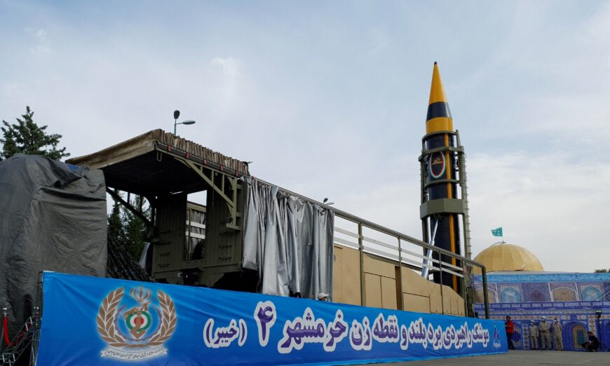 US imposes sanctions on Iranian and Chinese targets for their involvement in Tehran’s missile and military programs.