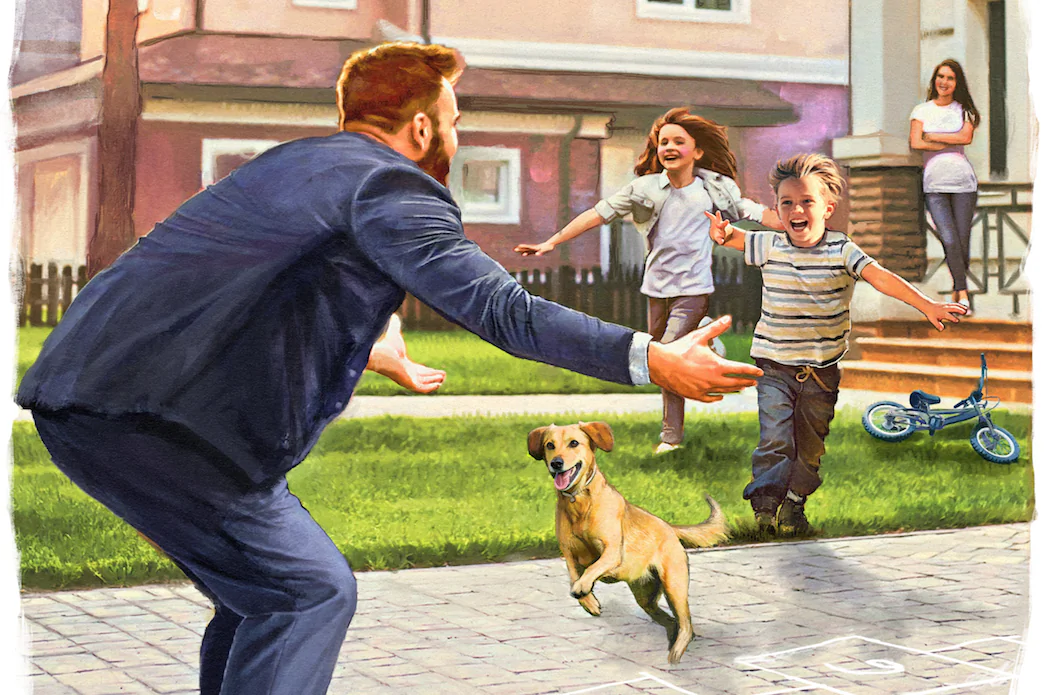 How a family responds to a husband or dad can encourage him to be a better father. (Biba Kayewich)